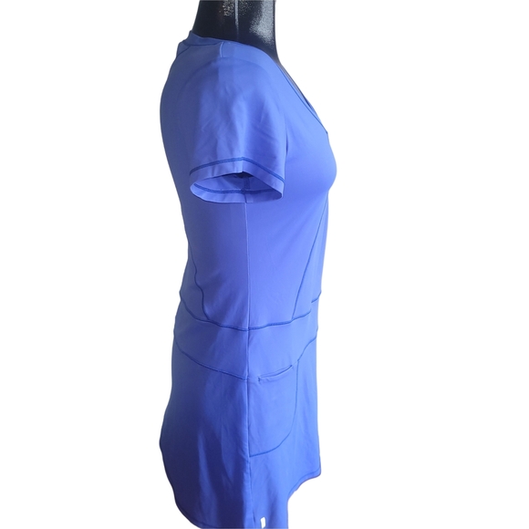 Lole Blue Short Sleeve Activewear Dress S - Picture 3 of 6